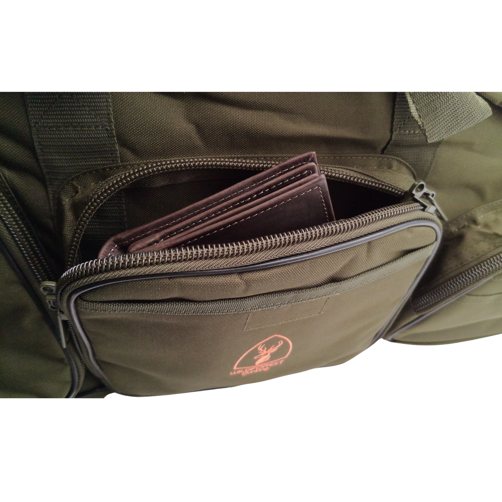 WILDFOREST Hunting Langwaffenfutteral 6-Pockets Polyester Grün