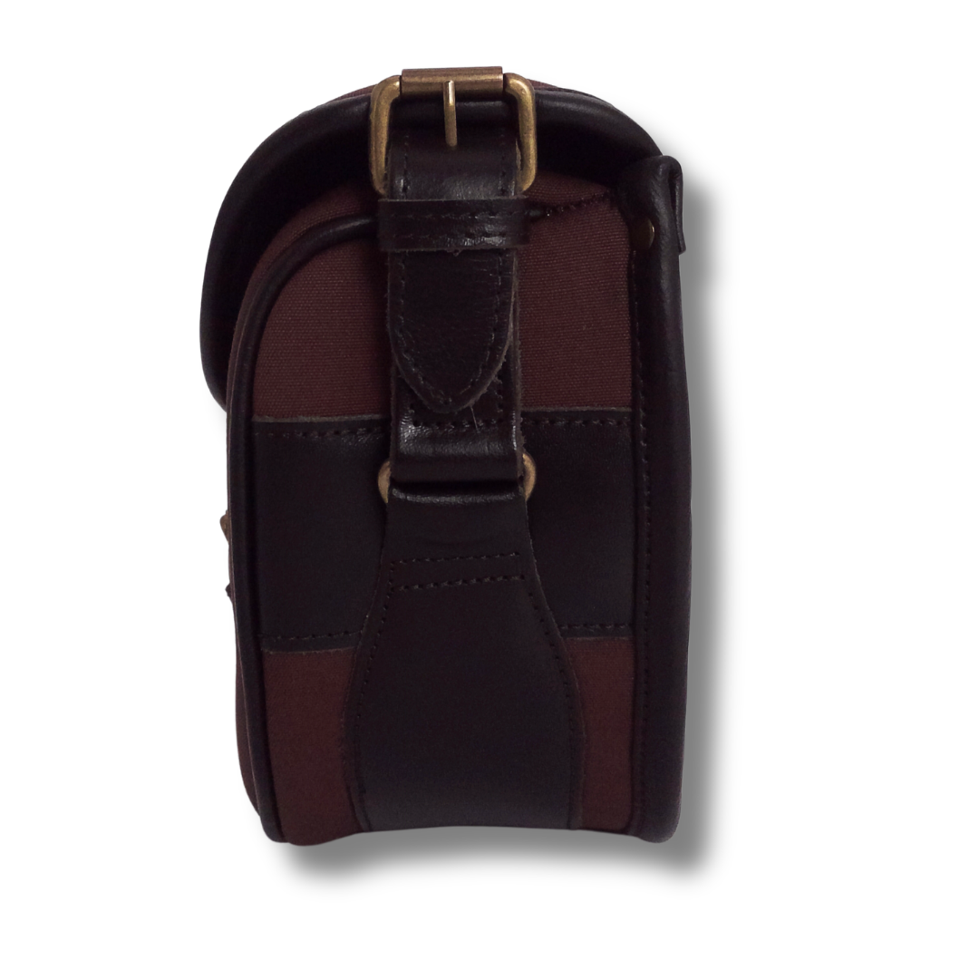 Jagd Tasche Canvas stabil Braun